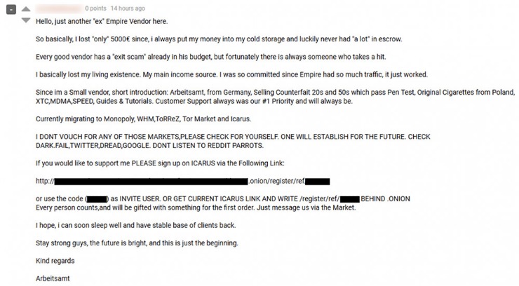 darknet drugs reddit