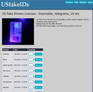 the dark web shop