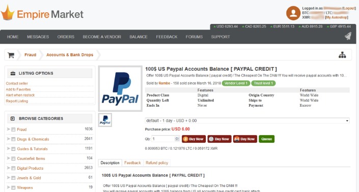 how to access dark web markets