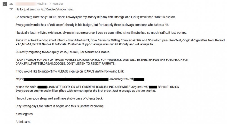 current darknet market