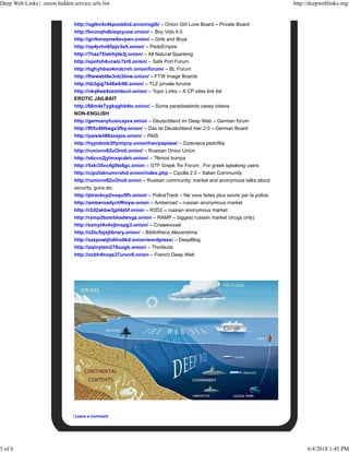 deep web links 2025 reddit