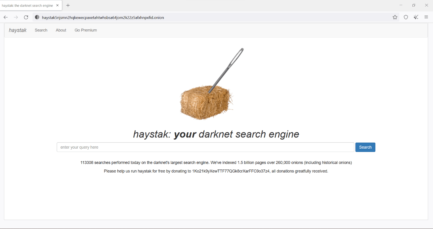 the dark web onion